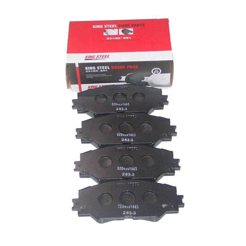 KINGSTEEL OEM 04465-02220 Wholesale Best Price Car Spare Parts Front Genuine Auto Ceramic Brake Pads For TOYOTA COROLLA NZE141