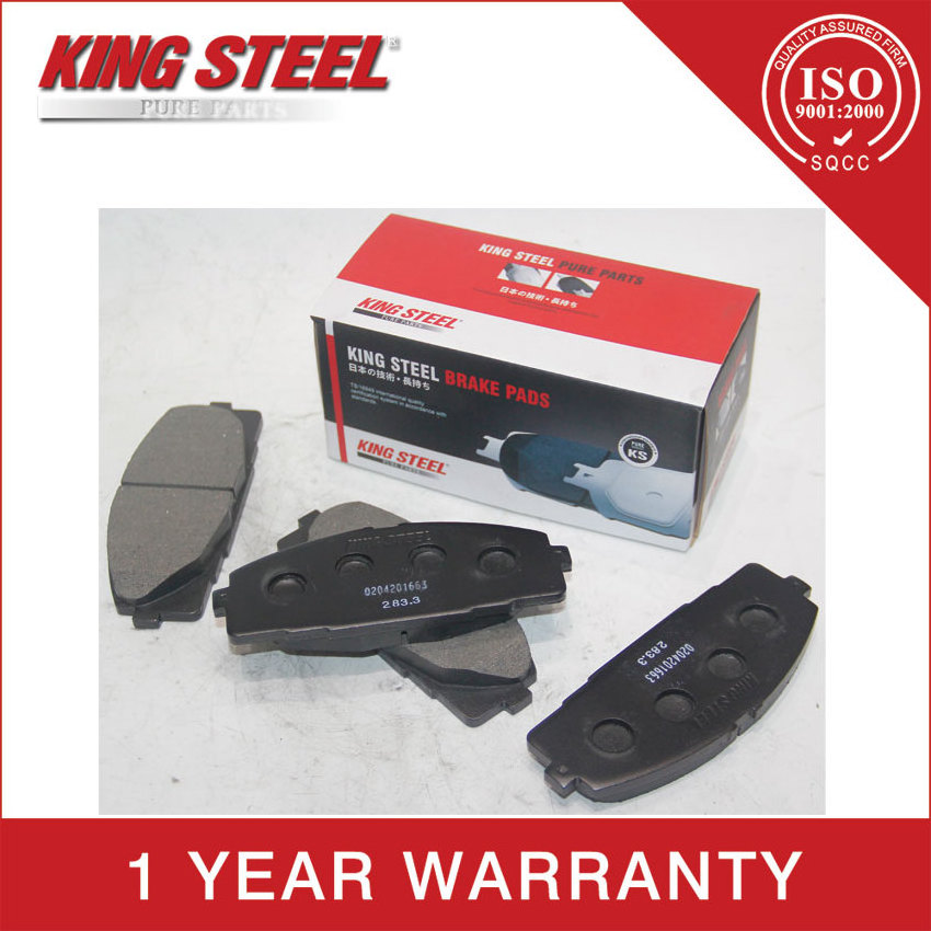 KINGSTEEL OEM 04465-26421 04465-26420 Manufacturer Best Price Front Auto Brake Pad For TOYOTA HIACE TRH203 KDH2 2.5D-4D