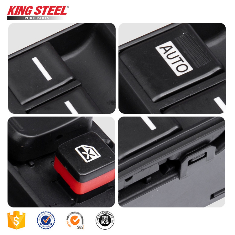 KINGSTEEL OEM 35750-SDA-A01 35750-SDA-Y12 High Quality Drivers Side Master Window Switch For Honda Accord CM5 CM6