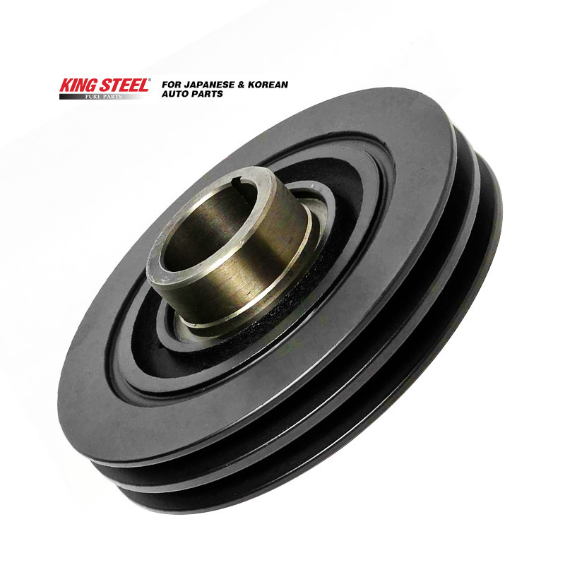 Kingsteel Best Price OEM 13408-17010 Auto Engine Crankshaft Pulley For Toyota Land Cruiser Coaster 1HZ 1HD HZJ79 Japanese cars