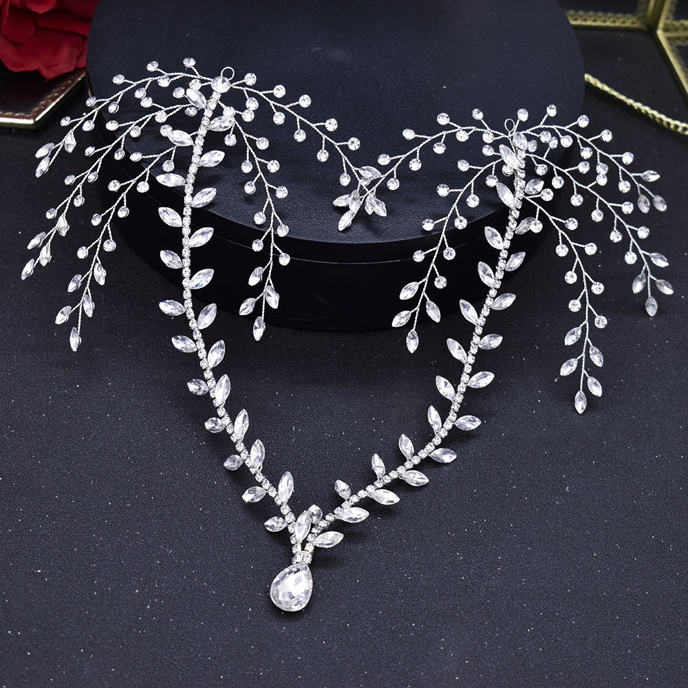 Fashion Jewelry Forehead Jewelry Rhinestone Wedding Headband Women Headdresses Gift Bridal Headpiece