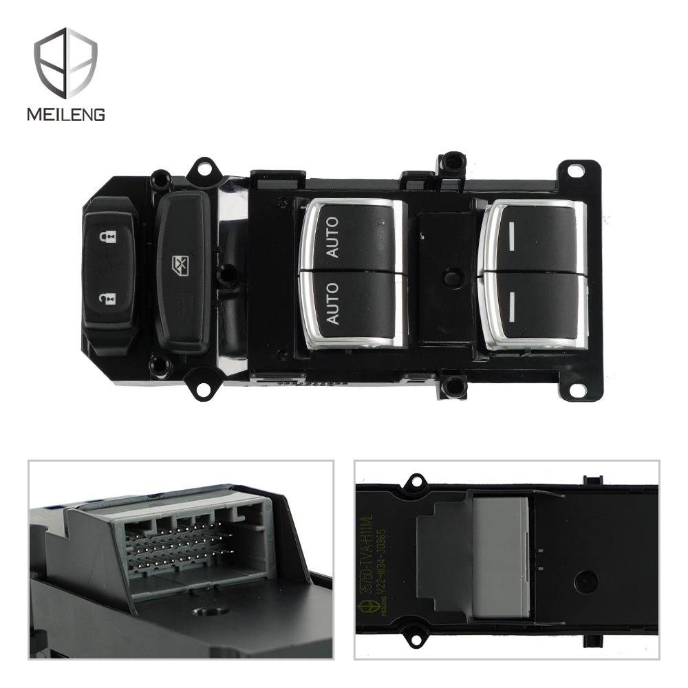 MEILENG auto electrical systems supplier high quality car power window control switch for Honda accord civic crv fit jazz city