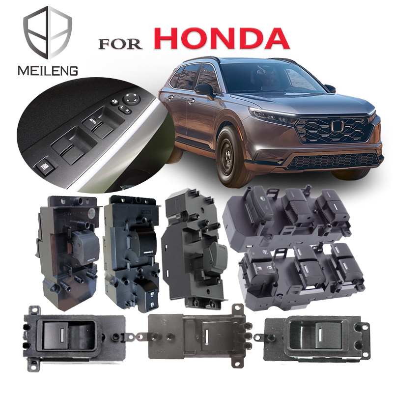 MEILENG auto electrical systems supplier high quality car power window control switch for Honda accord civic crv fit jazz city