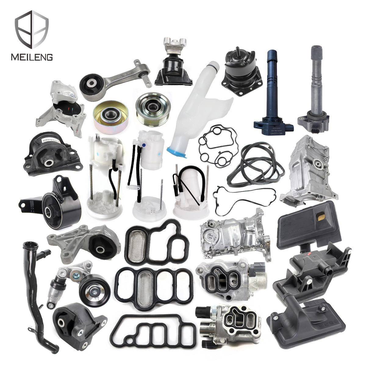 MEILENG auto car engine spare parts for all honda car CRV civic accord FIT CITY VEZEL HRV auto car engine spare parts system