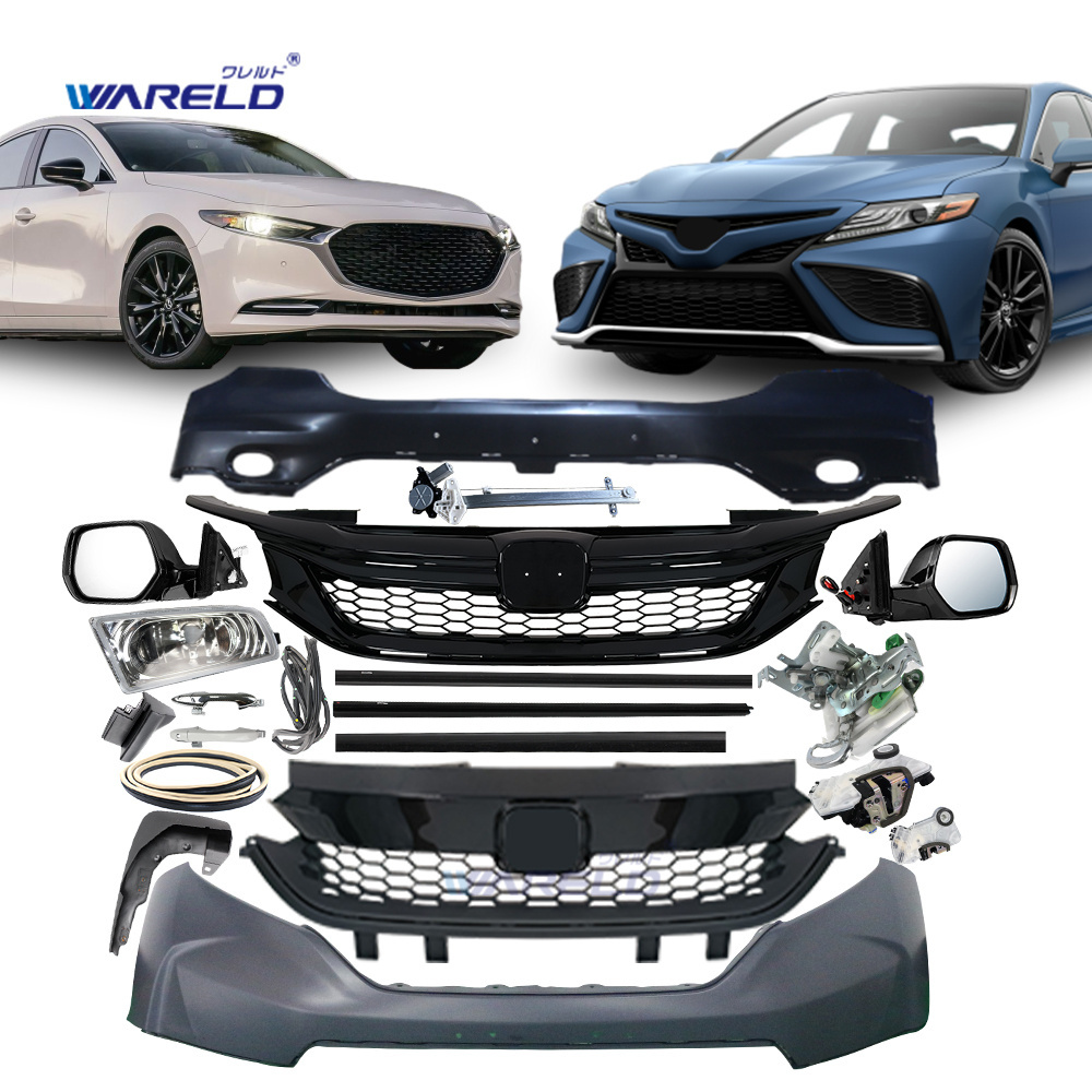 Wareld automobile accessories other body parts for HONDA Hyundai ISUZU MITSUBISHI Mazda Nissan SUZUKI toyota auto body systems