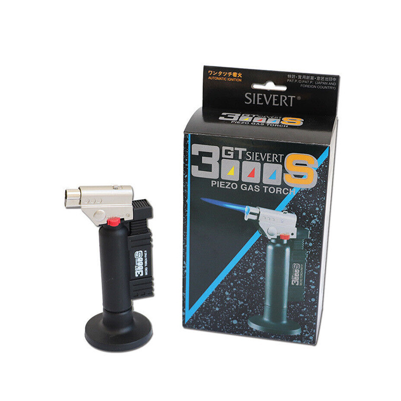 Original PRINCE GT-3000SB Piezo Ignition Electronic Jeweler Blow Torch Refillable Adjustable Flame Butane Gas Welding Torch