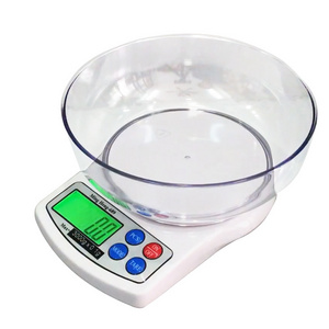 Multifunctional kitchen cake jewelry gold weighing scales 3kg 6kg  0.1g pocket portable electronic scale