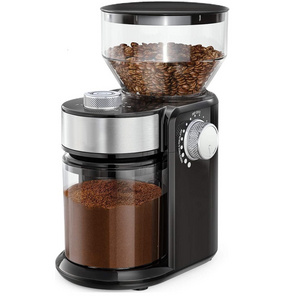 Small Grinding Coffee Grinder Burr 16 Adjustable Setting Espresso Electric Stainless Steel Coffee Bean Grinder Coffee Grinder