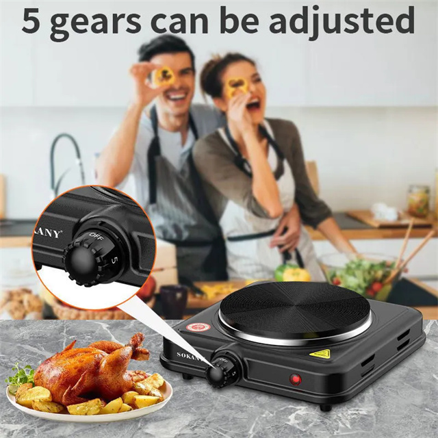 2023 New Product Portable Burner Hot Plate Mini Electric Stove Double 4 Oven Newest Infrared Best 2 Kinelco