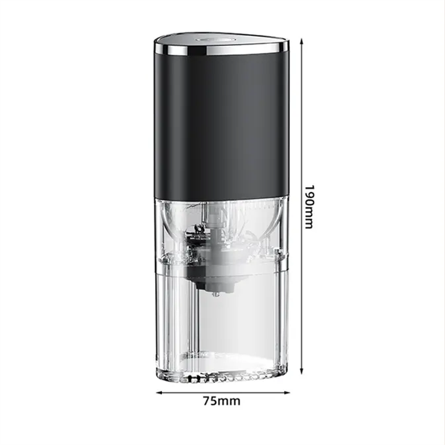 Wholesale High Quality Mini Mill Bean Grinder Timing Knob Coarse Fine Safty Lock Magnetic Type Electric Coffee Grinder