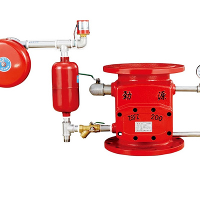 Fire Fighting Sprinkler System Flange Type Wet Fire Alarm Check Valve