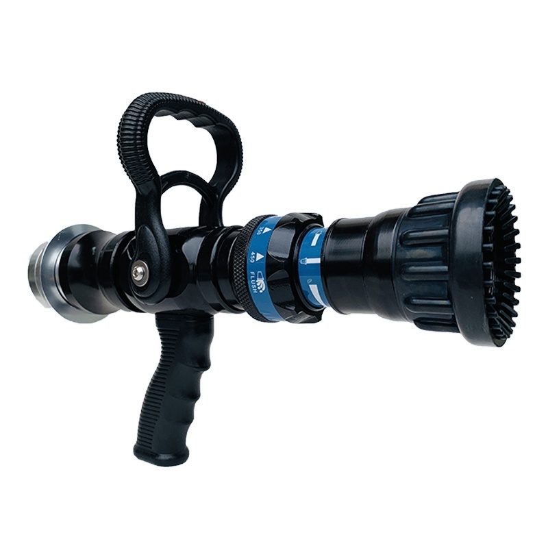 Manufacturers Multi-purpose 1.5/2/2.5 Adjustable Pistol Grip spray fire fighting nozzle 475LPM Fire hose nozzle