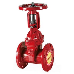 Fire gate valve 300psi flanged gate valves 4inch/6inch cast iron gate valve