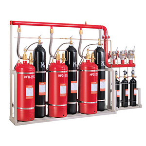 Company supply Hfc-227ea Pipe Network Type automatic fm200 fire extinguishing system