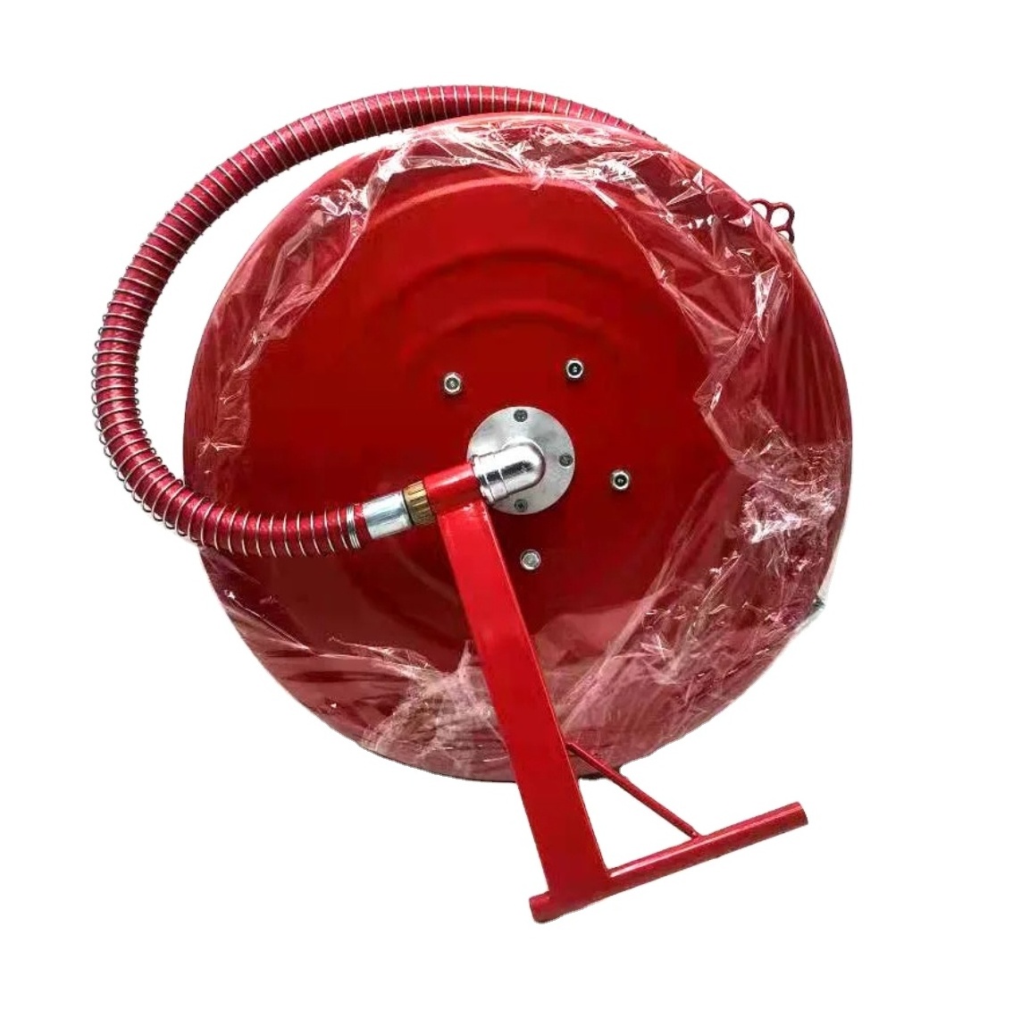 Manufacturer Fire Fighting Hose Reel Manual Swing 1inch 30meter Pistol Grip Rubber Fire Hose Reel