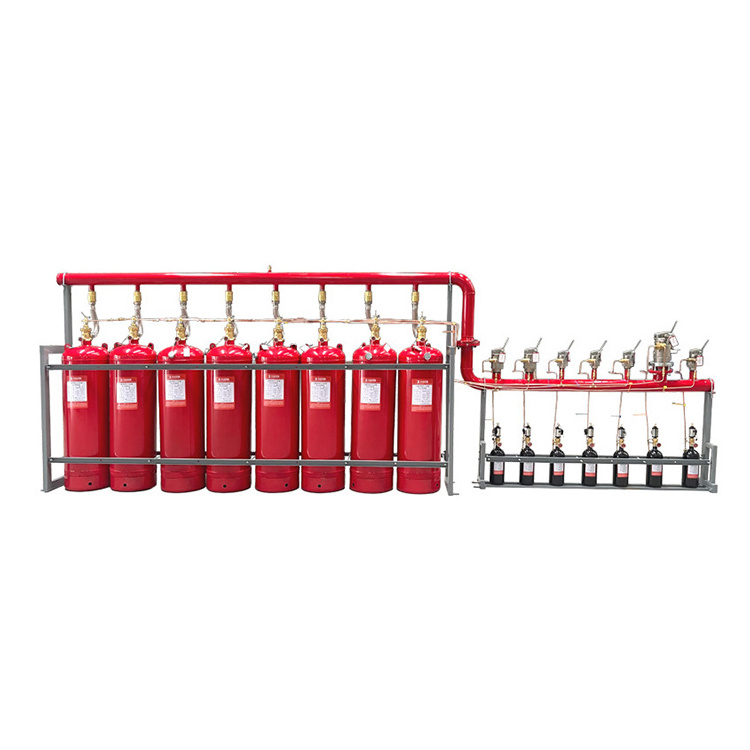 Factory supply 100L 90L 40L FM200 Gas Suppression System hfc-227ea fire suppression system