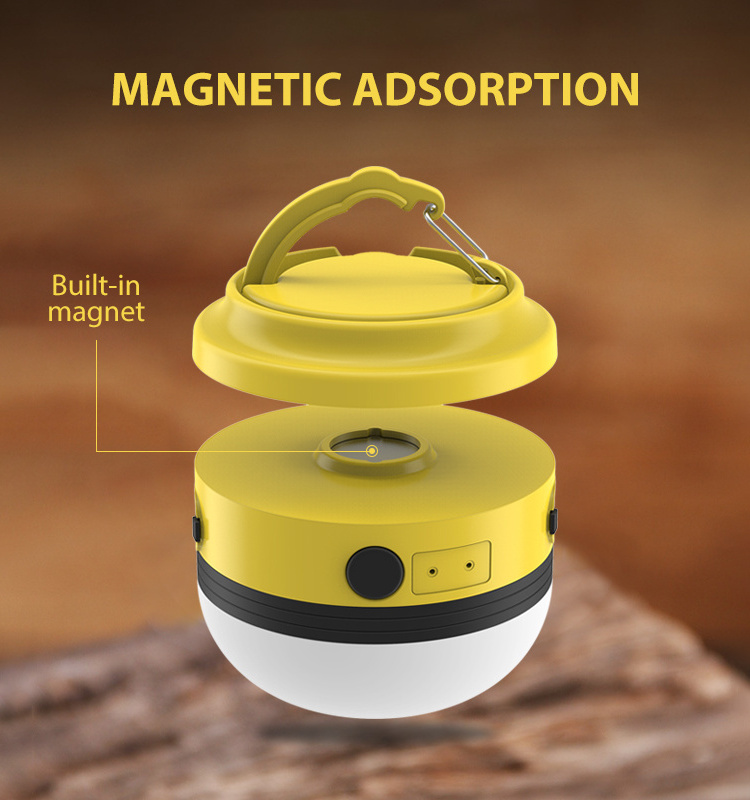 Custom Sos Emergency Portable Collapsible Camping Solar Light Lantern