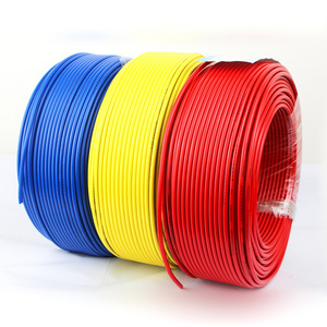 Construction Single core 1.5mm 2.5 mm 4mm 6mm 10mm BV/BVR pvc house copper wiring electrical wire cable