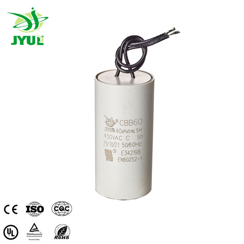 capacitor for motor en60252 capacitor cbb60 condensador de arranque