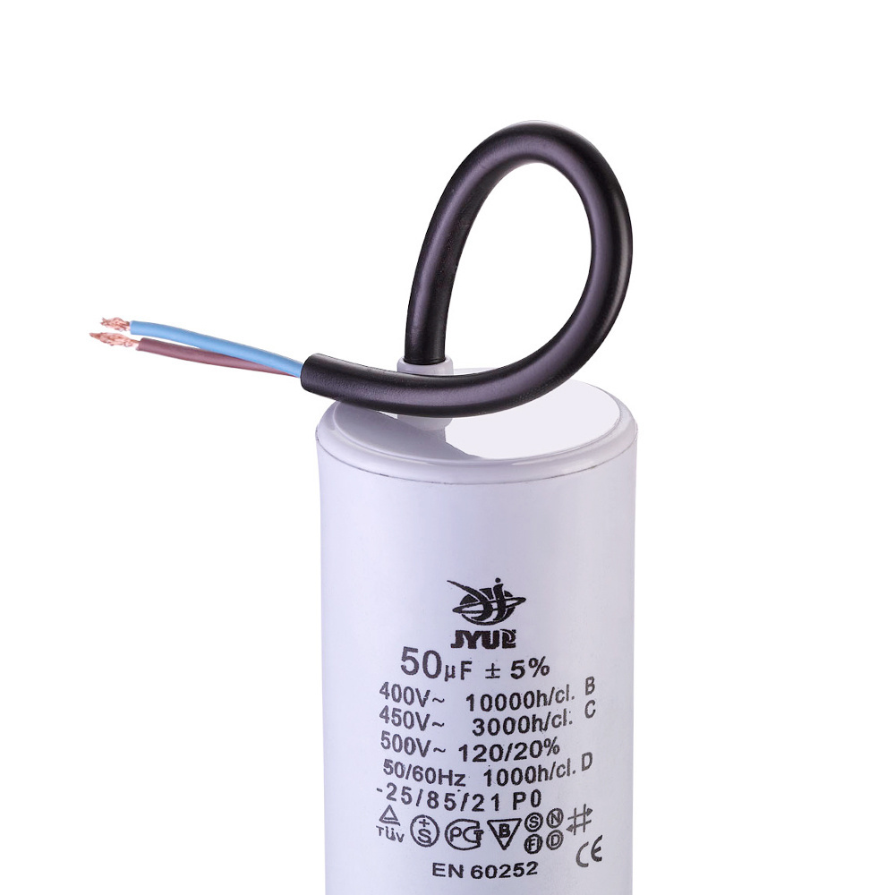 Cbb60 sh en60252 water pump capacitor 450vac 50 60hz 25 70 21