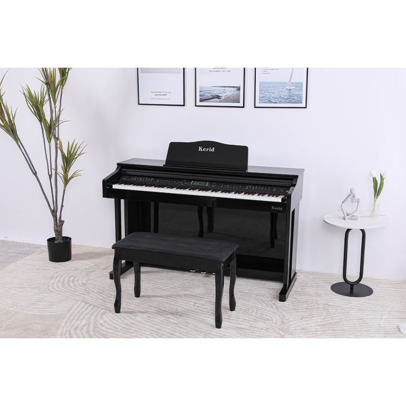 Factory customization digital musical piano keyboard fully weighted 88 key digital piano