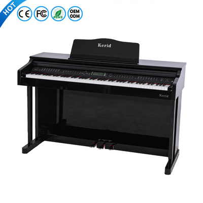 Factory customization digital musical piano keyboard fully weighted 88 key digital piano