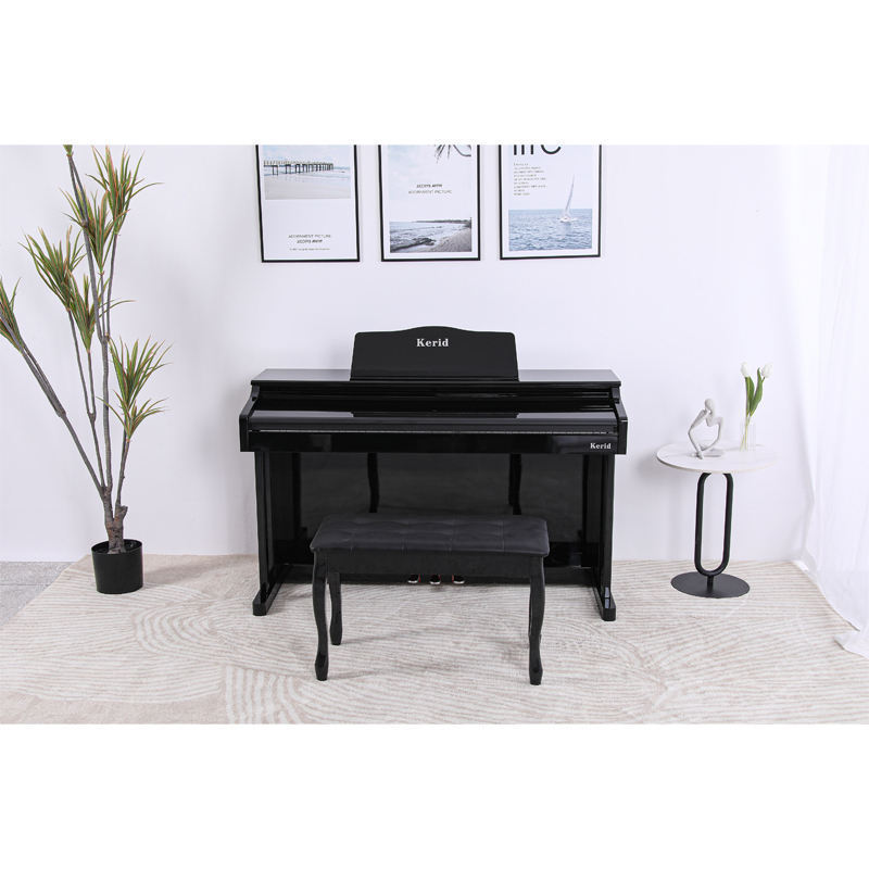 Factory customization digital musical piano keyboard fully weighted 88 key digital piano