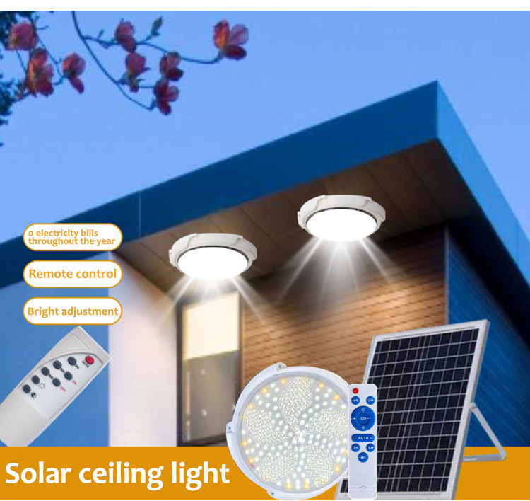 100w 200w 300w 400w indoor & outdoor solar hanging lights outdoor ceiling light for Africa