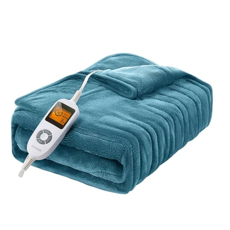 King Size 50*60'' Cover Body Warmer Electric Blanket Soft Fleece Electric Heating Throw