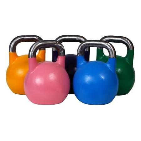 Colorful Gym Workout Fitness Equipment Competition Kettle bell Painted Cast Iron Kettlebell