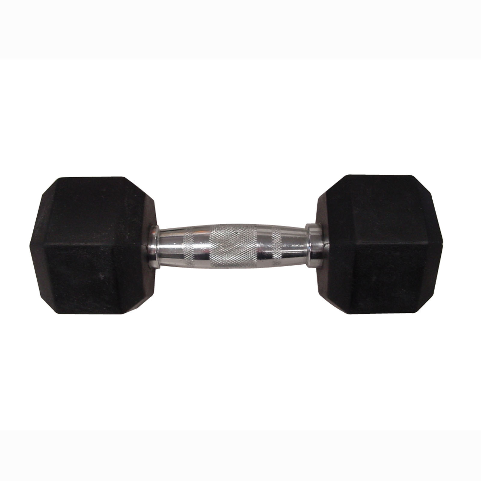 Body Building Weight Lifting Rubber HEX Dumbbell Set Rubber Coated Hex Dumbbell  Gym Iron Dumbbells