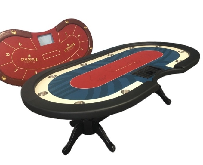 High quality poker table can custom table factory for gambling game