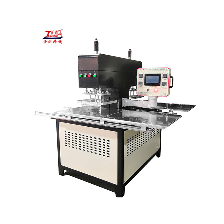 automatic embossing machine for t-shirts garment logo deboss machine