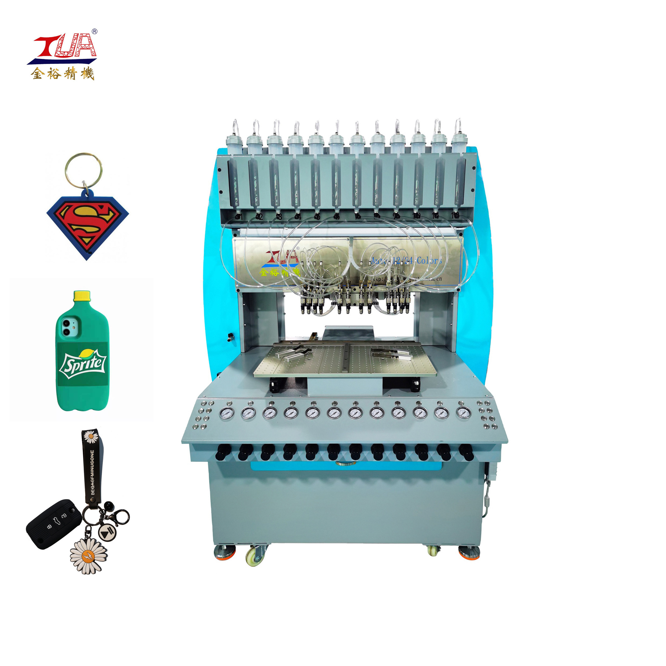 automatic 3D PVC fridge magnet making machine