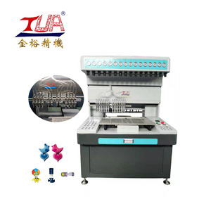 Liquid silicone hot glue dispenser machine automatic injection molding machine for sale PVC rubber label making machine