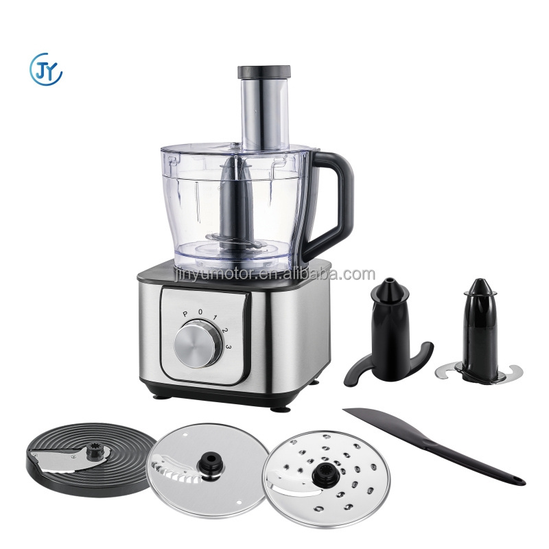 low moq stainless steel body multi-function food processor commerical mixer smoothie juicer vegetable chopper food processor