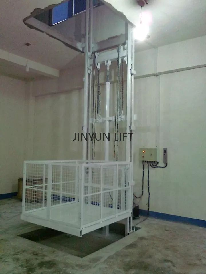 Used Warehouse Freight Lifting Platform Small Cargo Lift Elevator