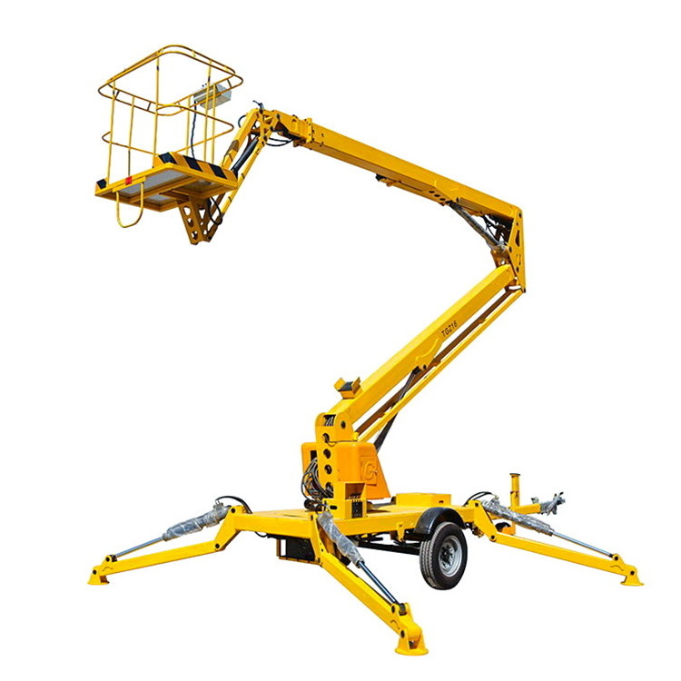 18m Truck Used For Cherry Picker Towable Boom Lifts For Sale