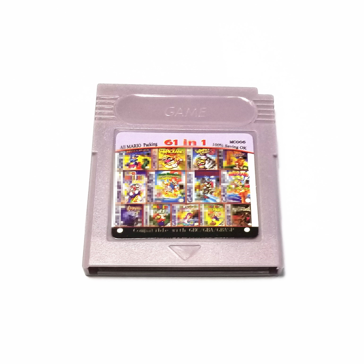 61/108 in 1 Game Cartridge 8/32bit Games Card for Nintend GBC for gb Series video game Console English Version