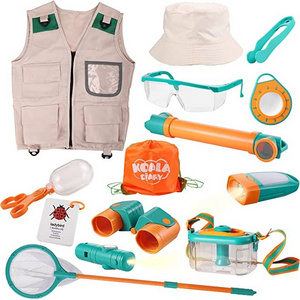 Outdoor Explorer Kit, Kids Camping Toys Gear Set, Bug Catching Kit for Toddlers Nature Exploration Kit