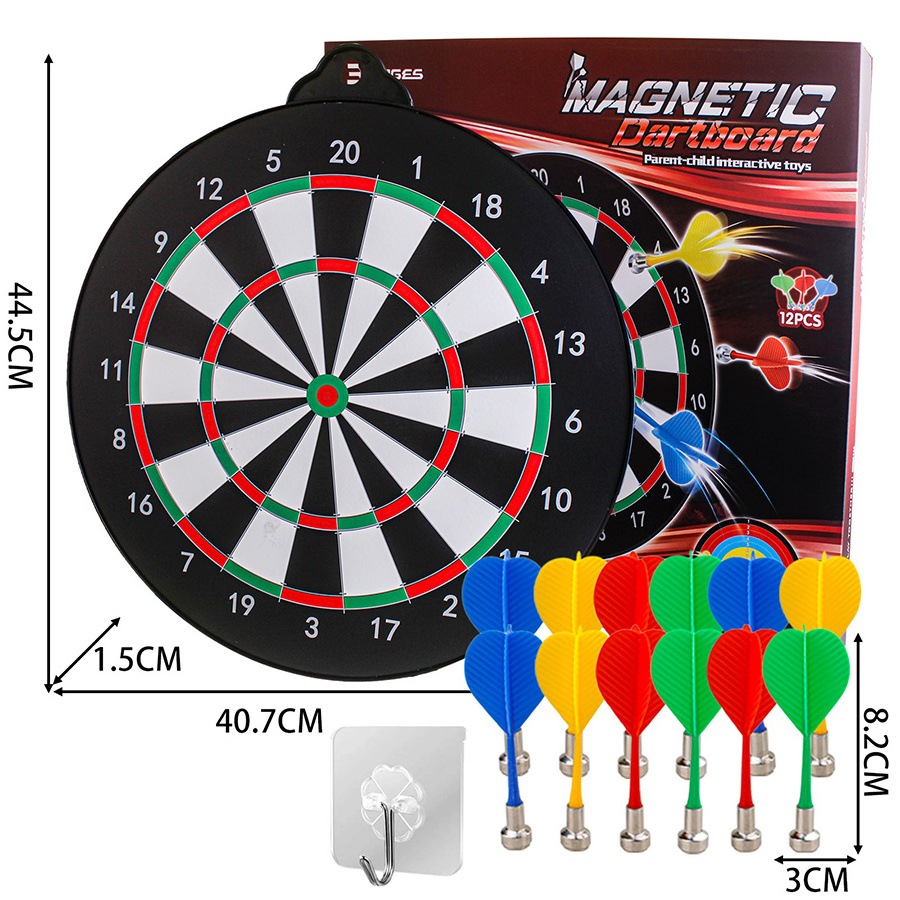 Wholesale Darts Double Sided Bristle Dartboard Dart Game Sisal Dartboard Toys Darts Needle and Board Set