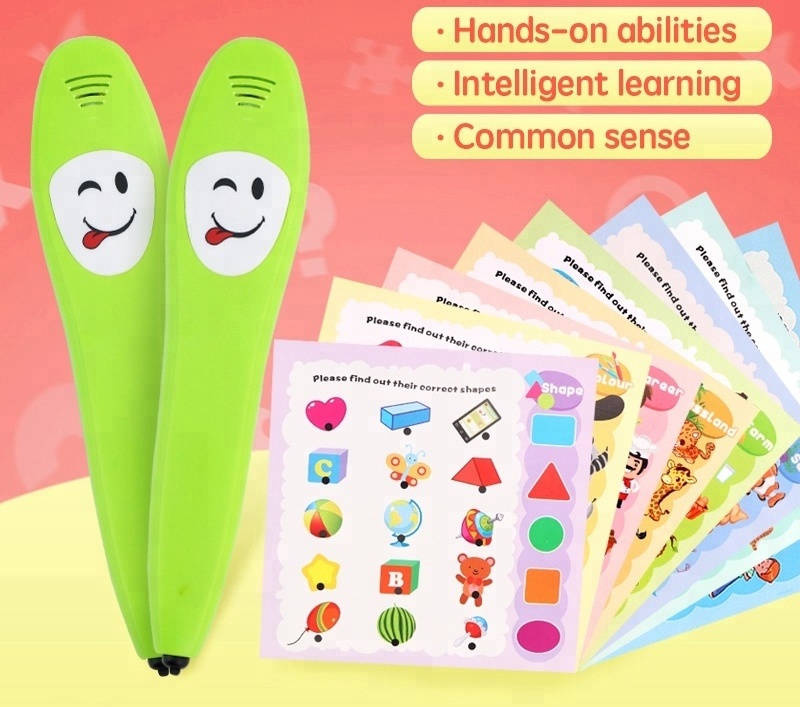 Educational Reader Toy English Learning Talking Learning Pen with Learning Cards for kids