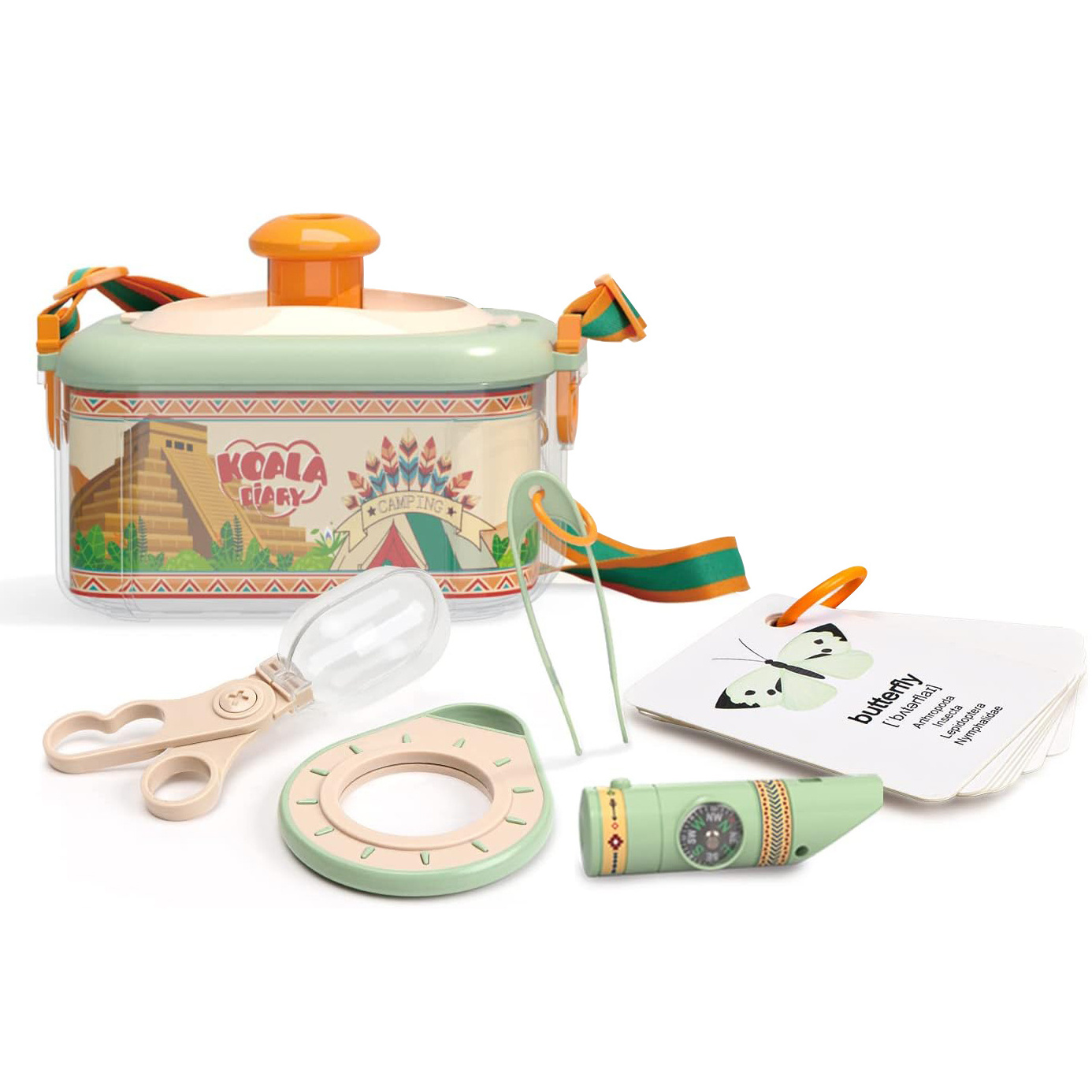 Kids Insect Catcher Kit Natural Science Explorer Insect Collection Bug Box Catching Observation Critter Case