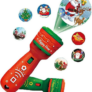 Kids Projector Flashlight Christmas  Slide Torch Projector Flashlight for kids