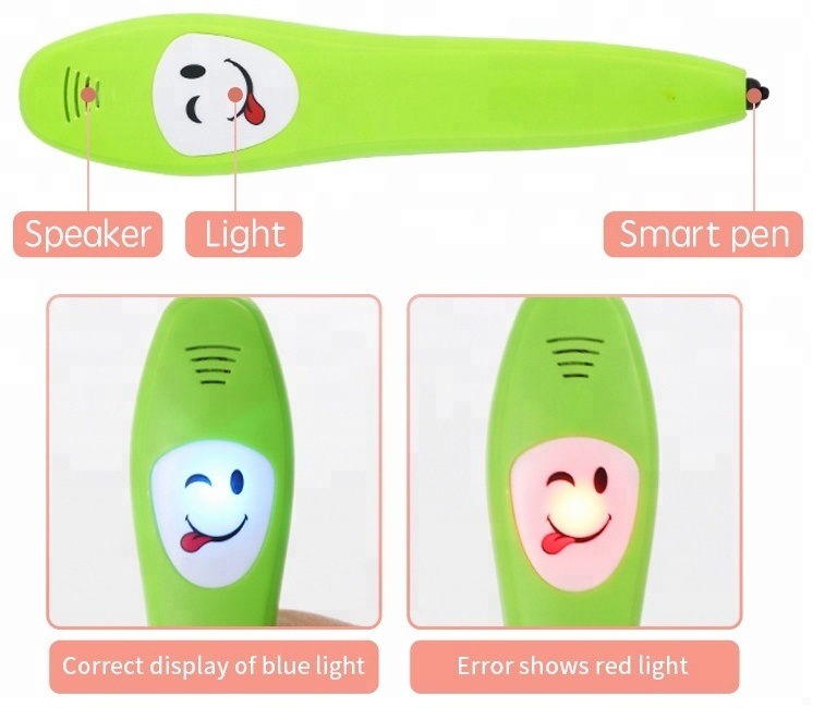 Educational Reader Toy English Learning Talking Learning Pen with Learning Cards for kids