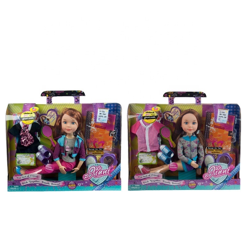 Fashion Doll Plastic 18 inch Fashion Doll Play Set for Girls