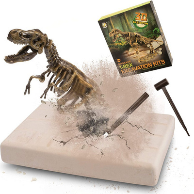 Dig Up Dinosaurs Skeleton Set Dinosaur Digging Fossil Kit Model Toys Educational Realistic Toys for Kids Boys Girls