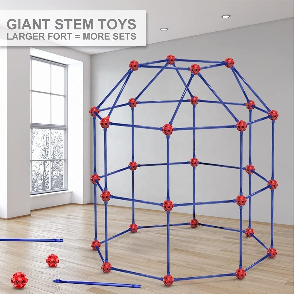 Top-selling customized DIY STEM Construction ToysCreative Fort Building Kits for Kids