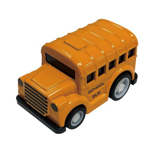 Children Mini Alloy Bus Model Toys Return Force School Car Model Toy Metal Emulation Diecast Station Wagon Cartoon Rvs Bus Toys