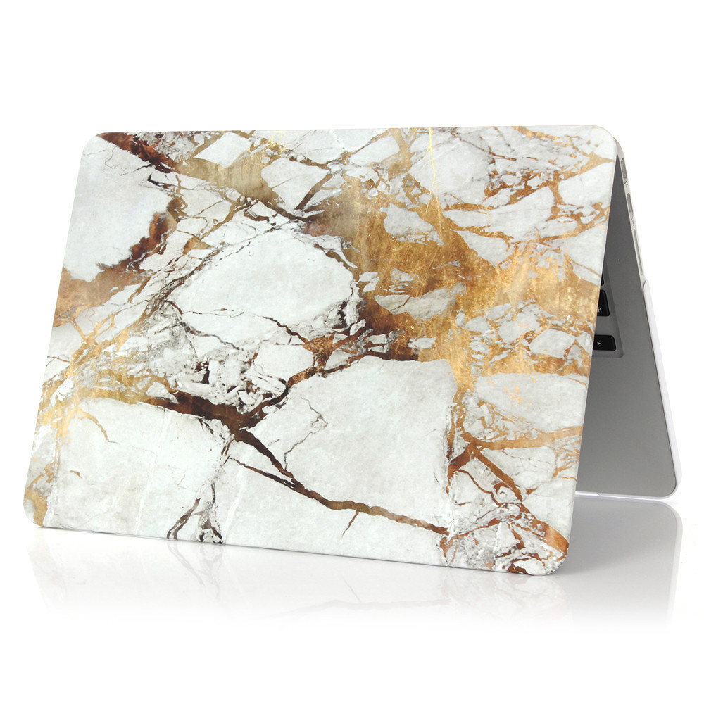 Full Body Protection Printing mac Laptop Marble Case Cover for Macbook air 13 /pro 15